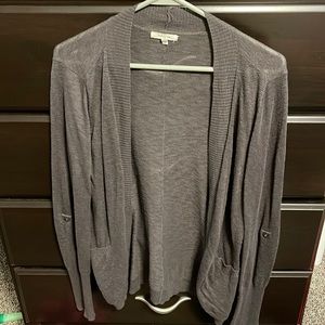 Gray light weight cardigan